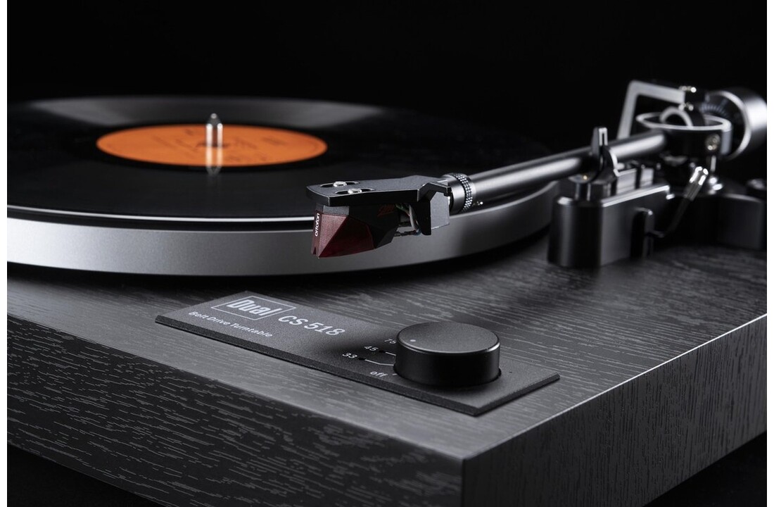 Dual CS 518 Zwart - Platenspeler