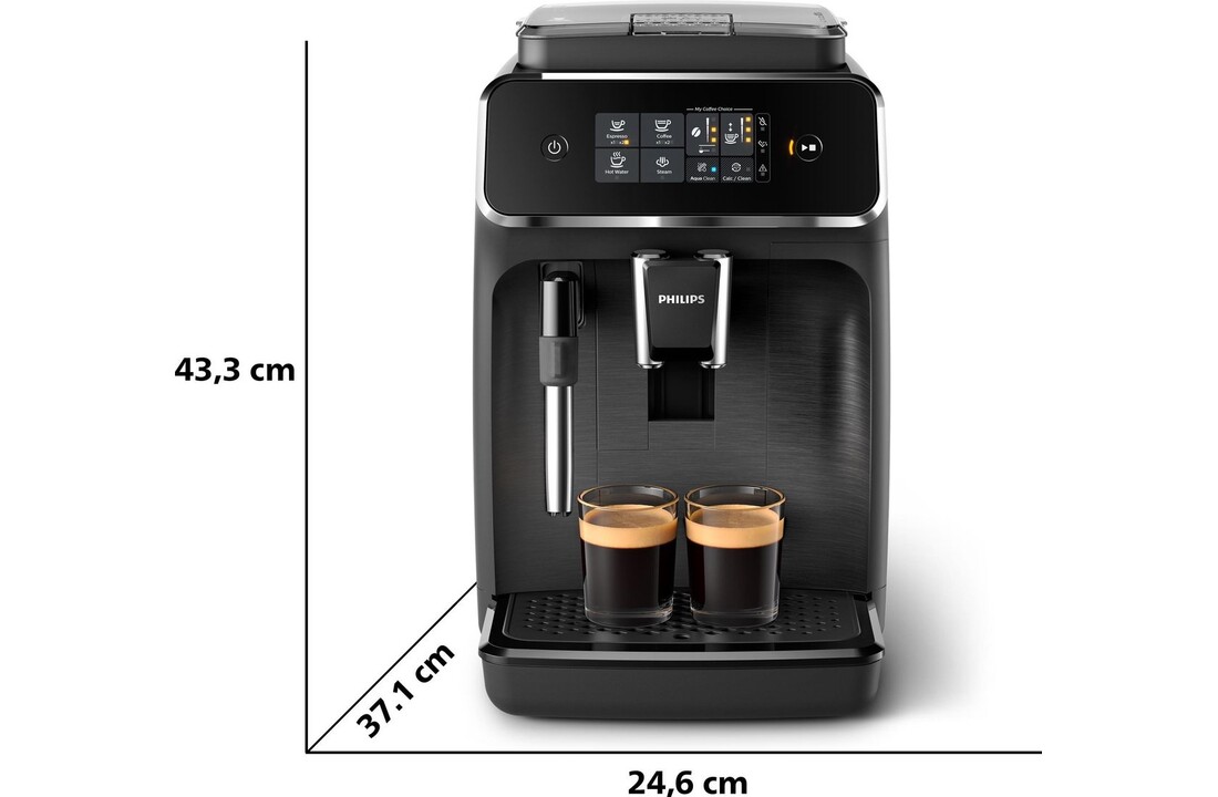 Philips EP2220/10 Mat Zwart - Koffiemachine