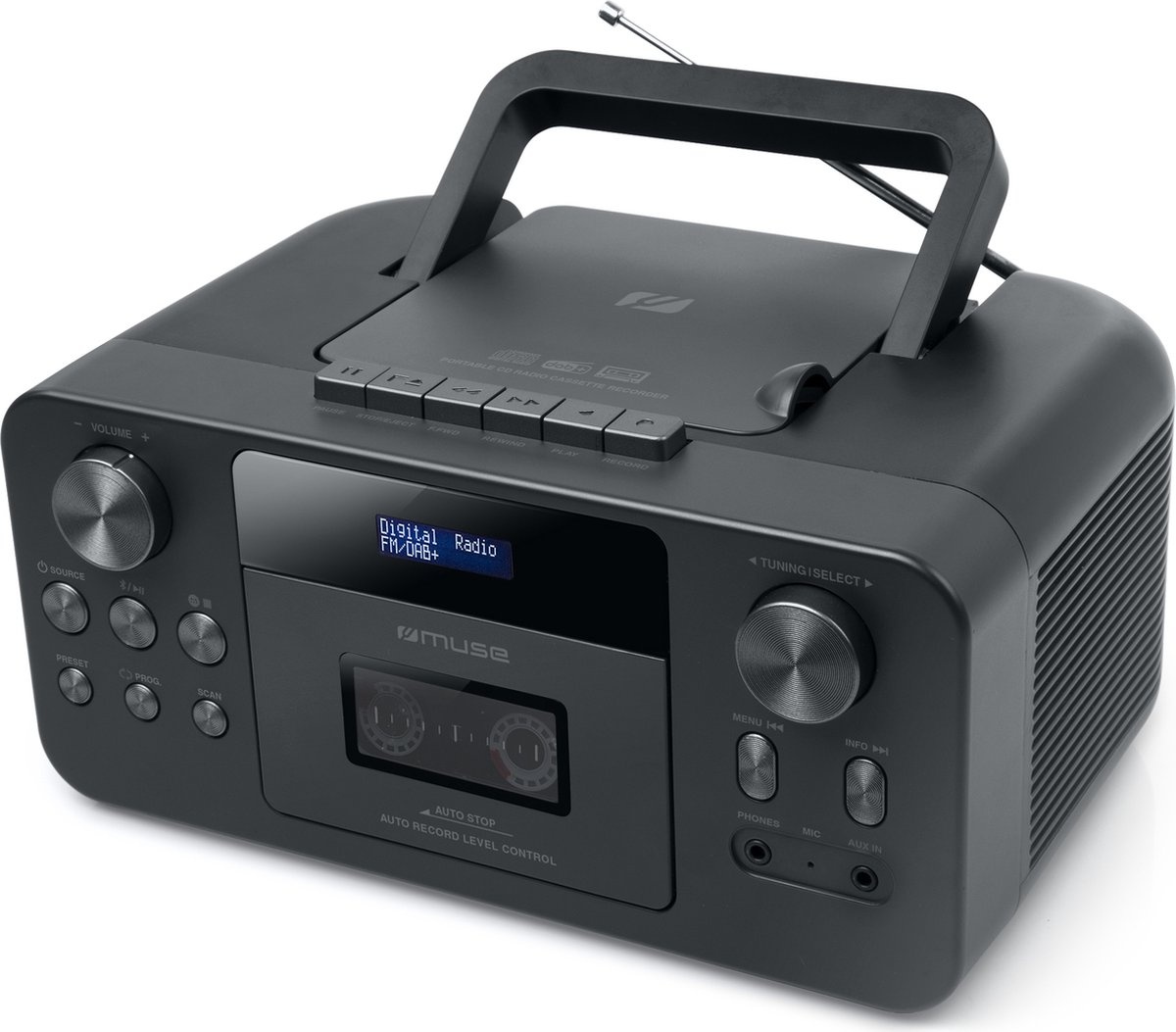 Muse M-182 DB - Radio