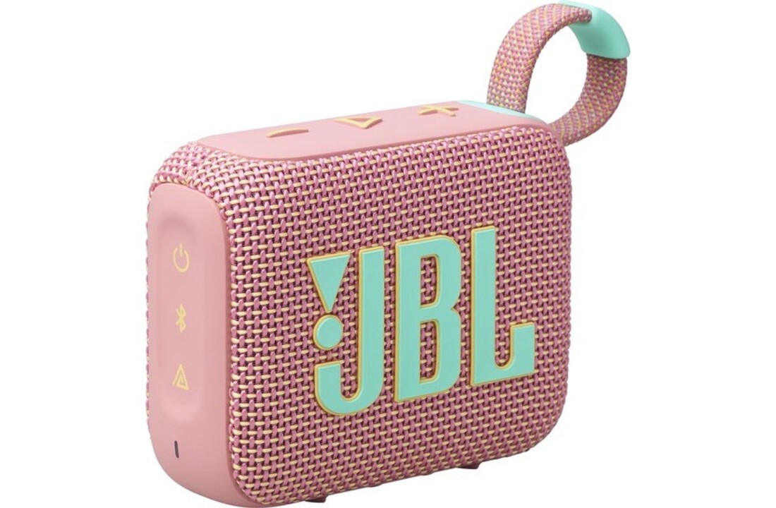 JBL Go 4 Roze - Draadloze speaker