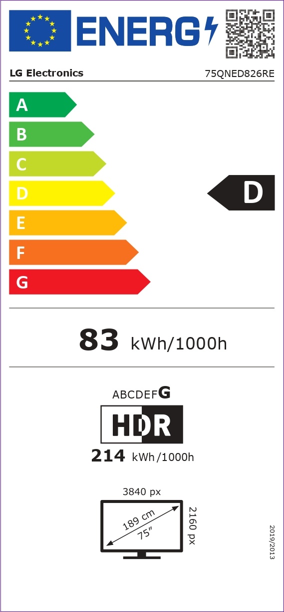 LG 75QNED826RE - QNED TV