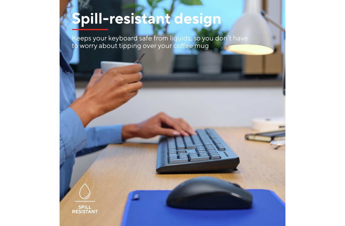 Trust Primo Deskset - Toetsenbord + muis set