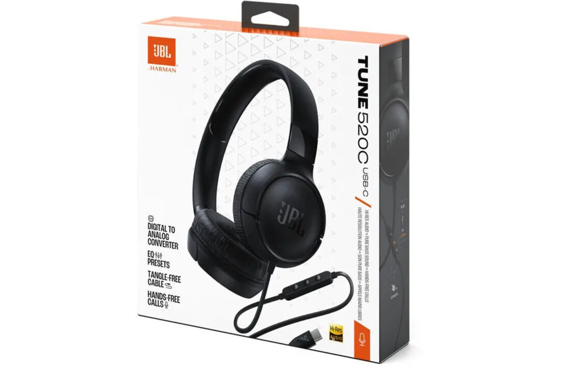 JBL Tune 530C USB-C - On-ear koptelefoon