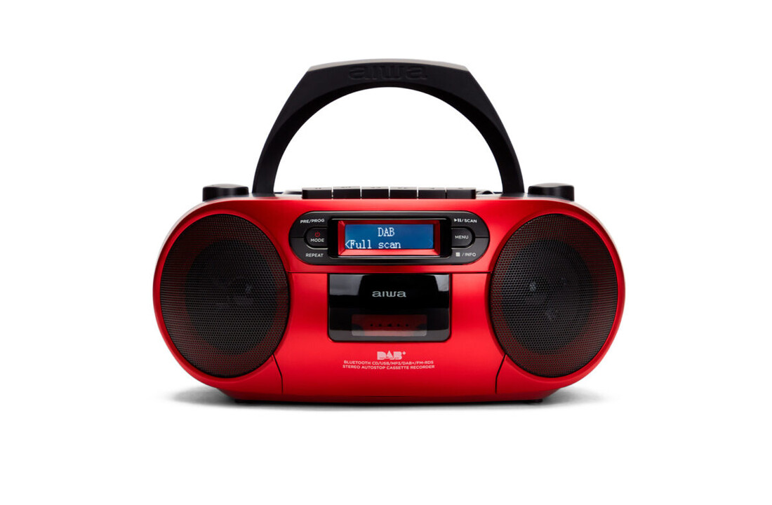 Aiwa BBTC-660DAB/RD Rood - Radio