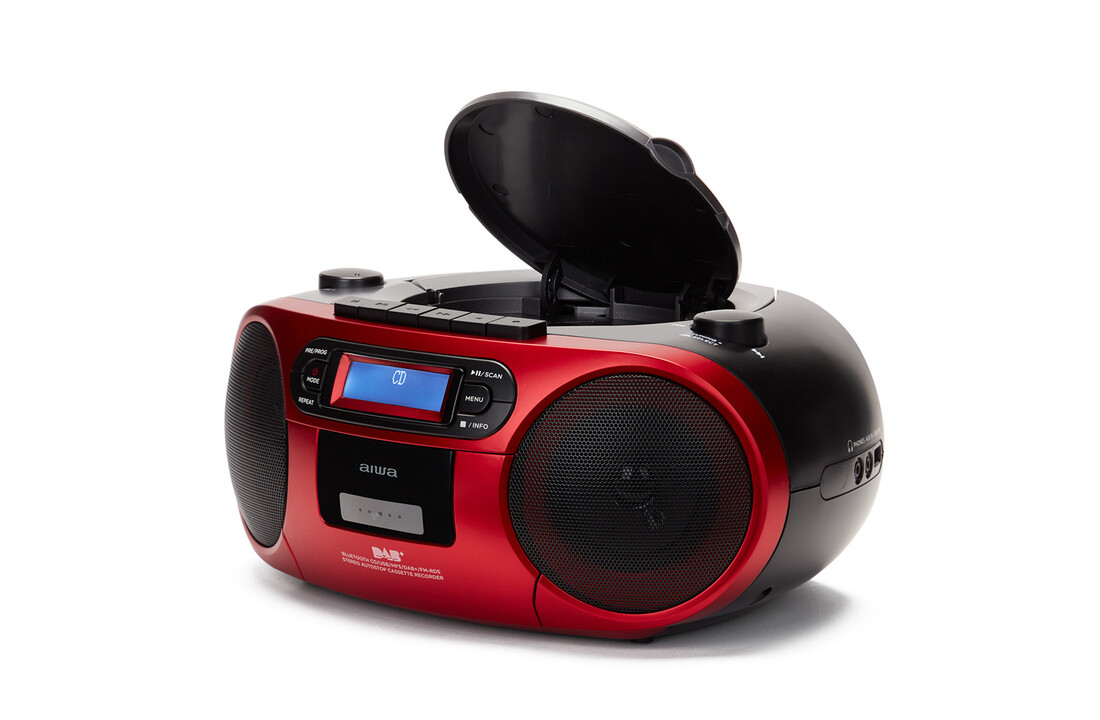 Aiwa BBTC-660DAB/RD Rood - Radio