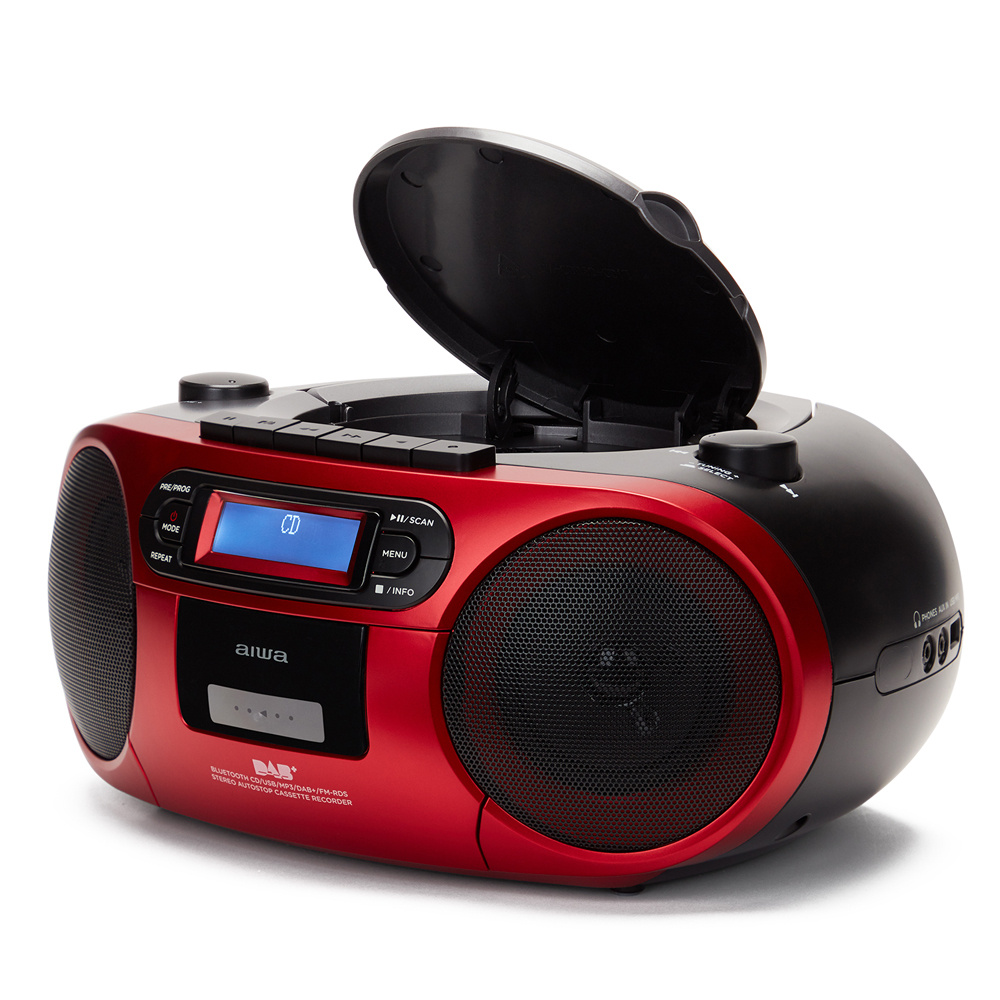 Aiwa BBTC-660DAB/RD Rood - Radio