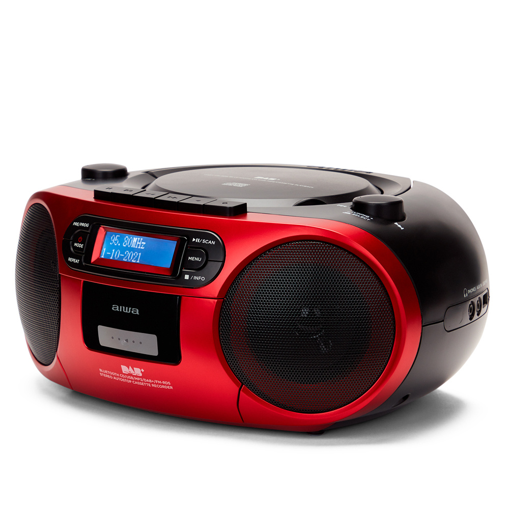 Aiwa BBTC-660DAB/RD Rood - Radio