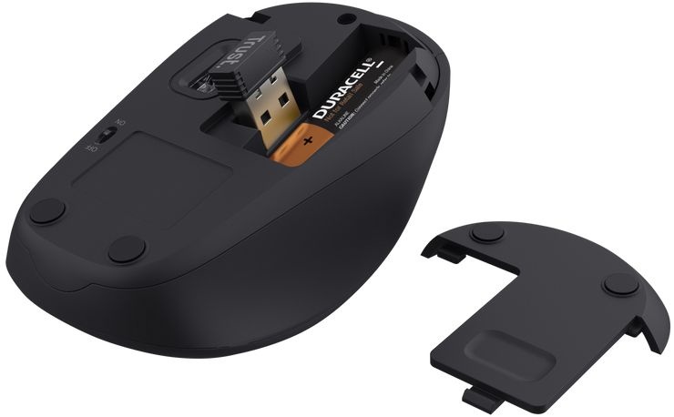 Trust Yvi+ Silent Wireless Mouse - Muis