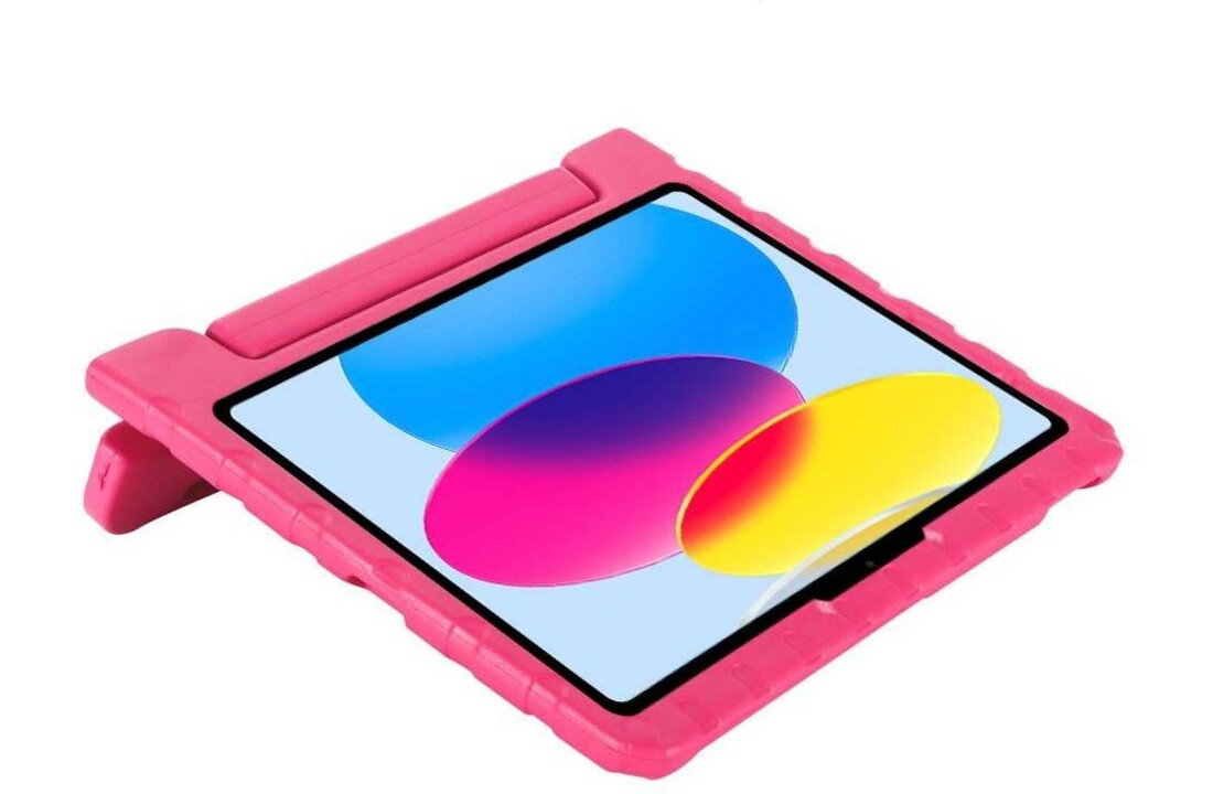 Just In Case Kids Case Cassic - Apple iPad 2022 - Roze - Tablethoes
