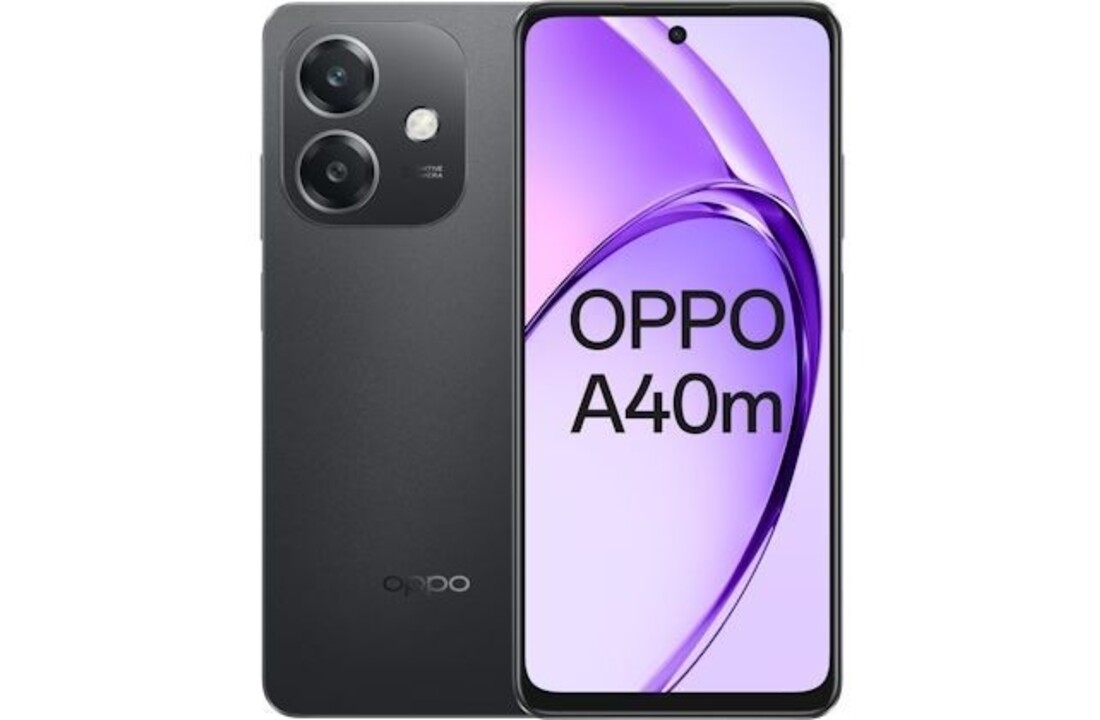 Oppo A40m 256GB Sparkle Black - Mobiele telefoon