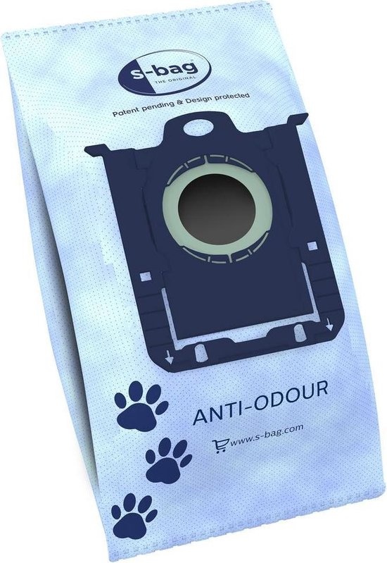 AEG GR203S S-bag Anti-Odour 4 stuks - Stofzuigerzakken