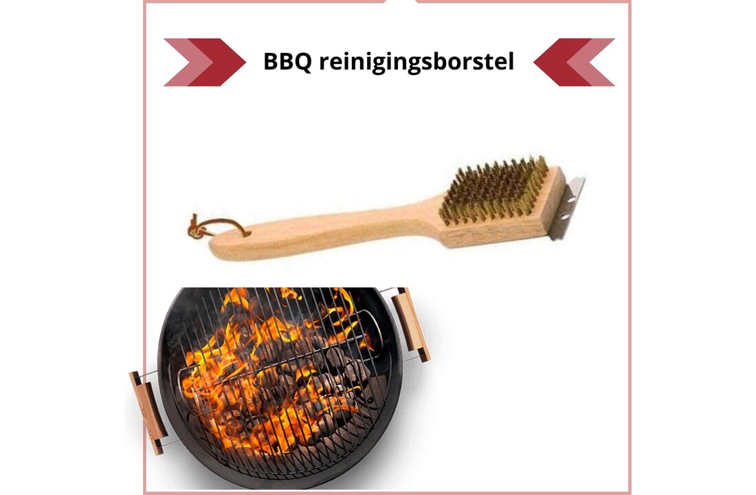 BBQ Collection 2-in-1 reinigingsborstel