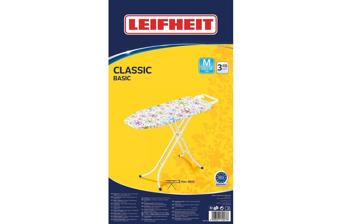 Leifheit Classic M Basic - 120x38 cm - Strijkplank