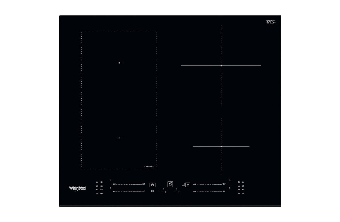 Whirlpool WLS6960BF - Inductiekookplaat