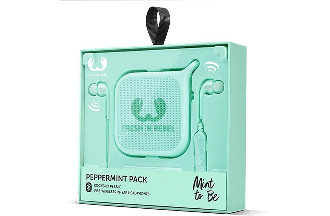 Fresh'N Rebel Gift Pack - Pebble + Vibe Wireless - Oordopjes