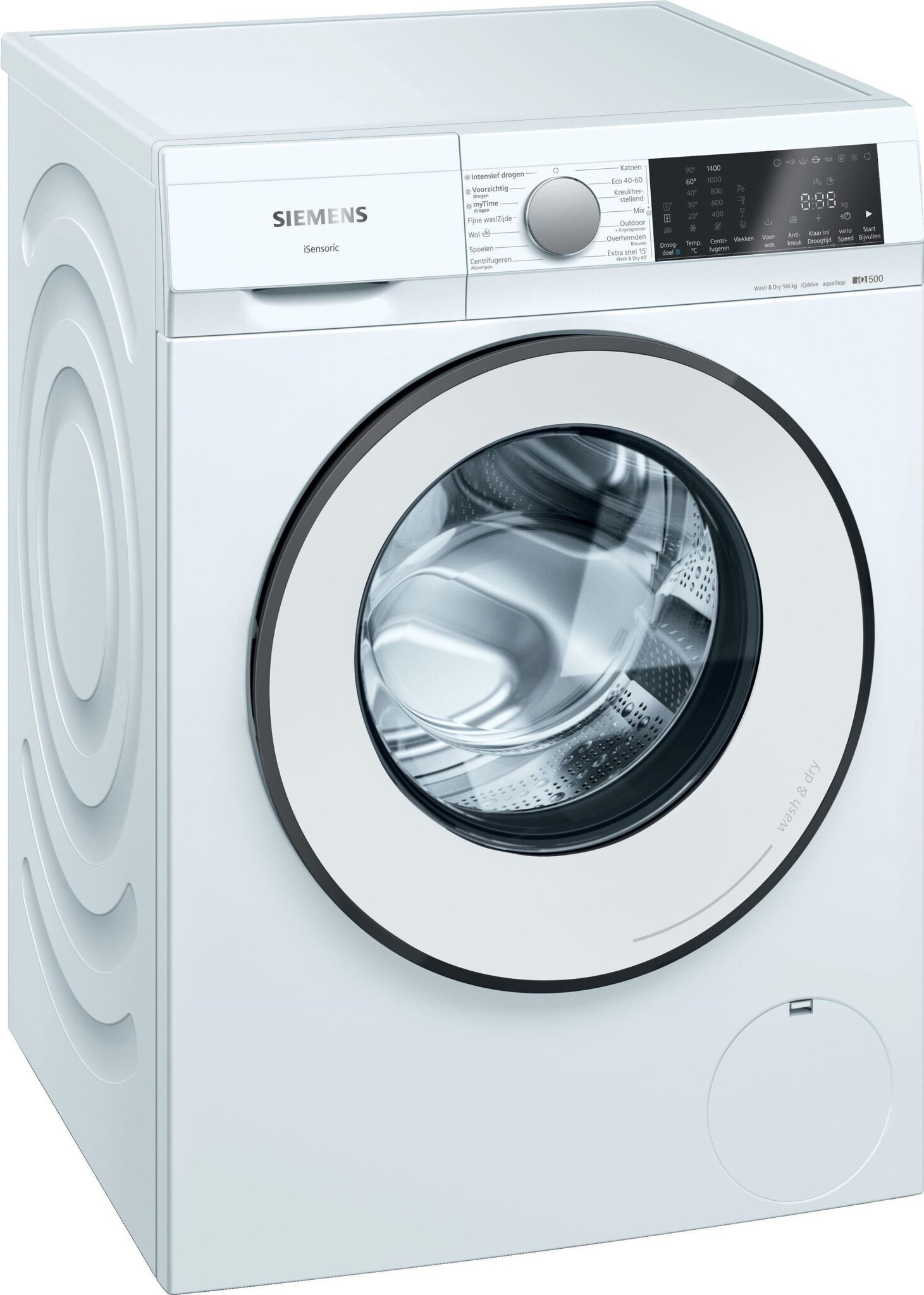 Siemens WN44A120NL iQ500 - Was-droogcombinatie