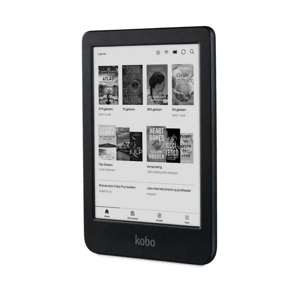 Kobo Clara BW Zwart - E-reader.