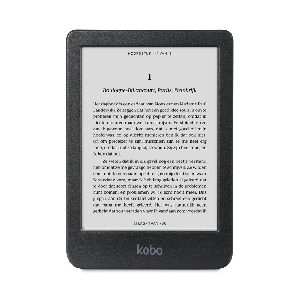 Kobo Clara BW Zwart - E-reader.