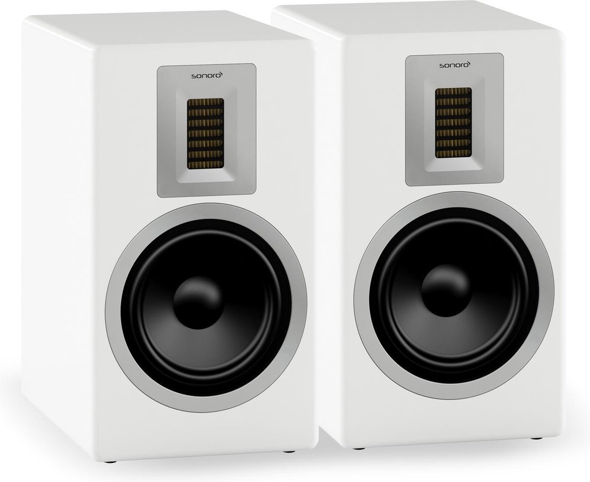 Sonoro Orchestra Wit (per paar) - Boekenplank speaker