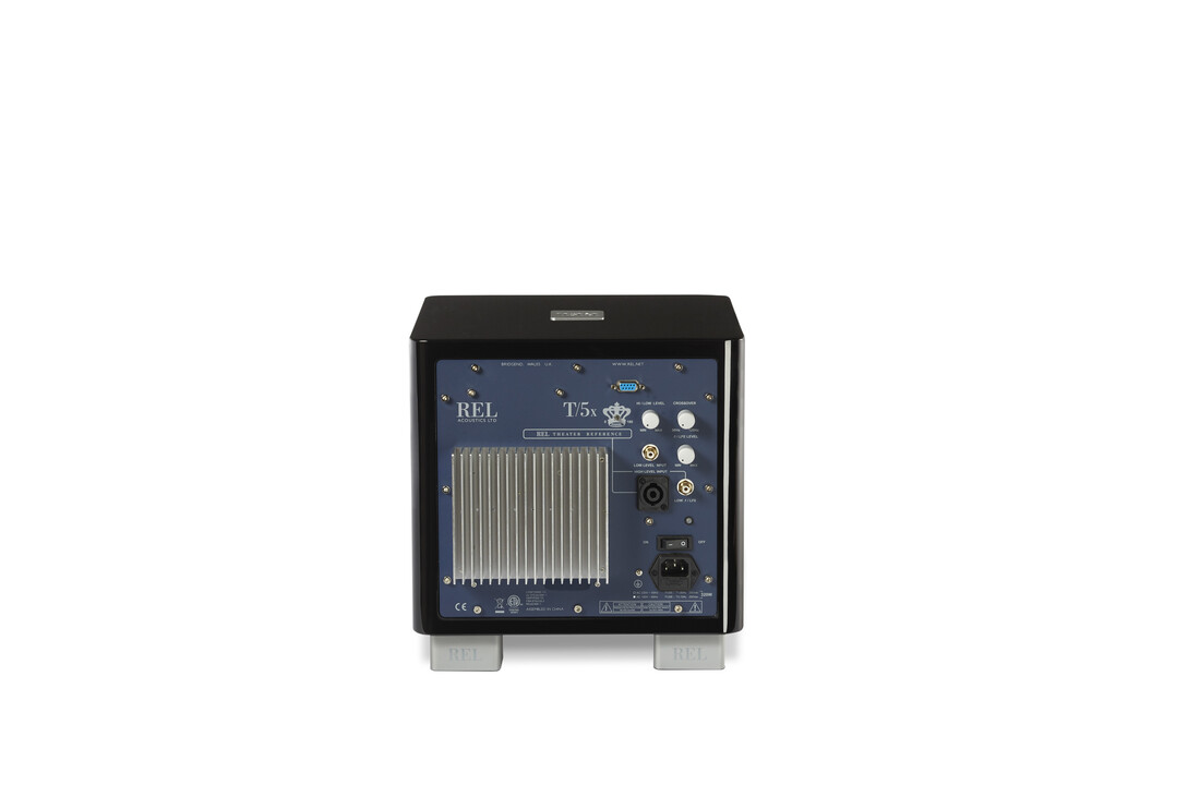 REL T5xzwart - Subwoofer