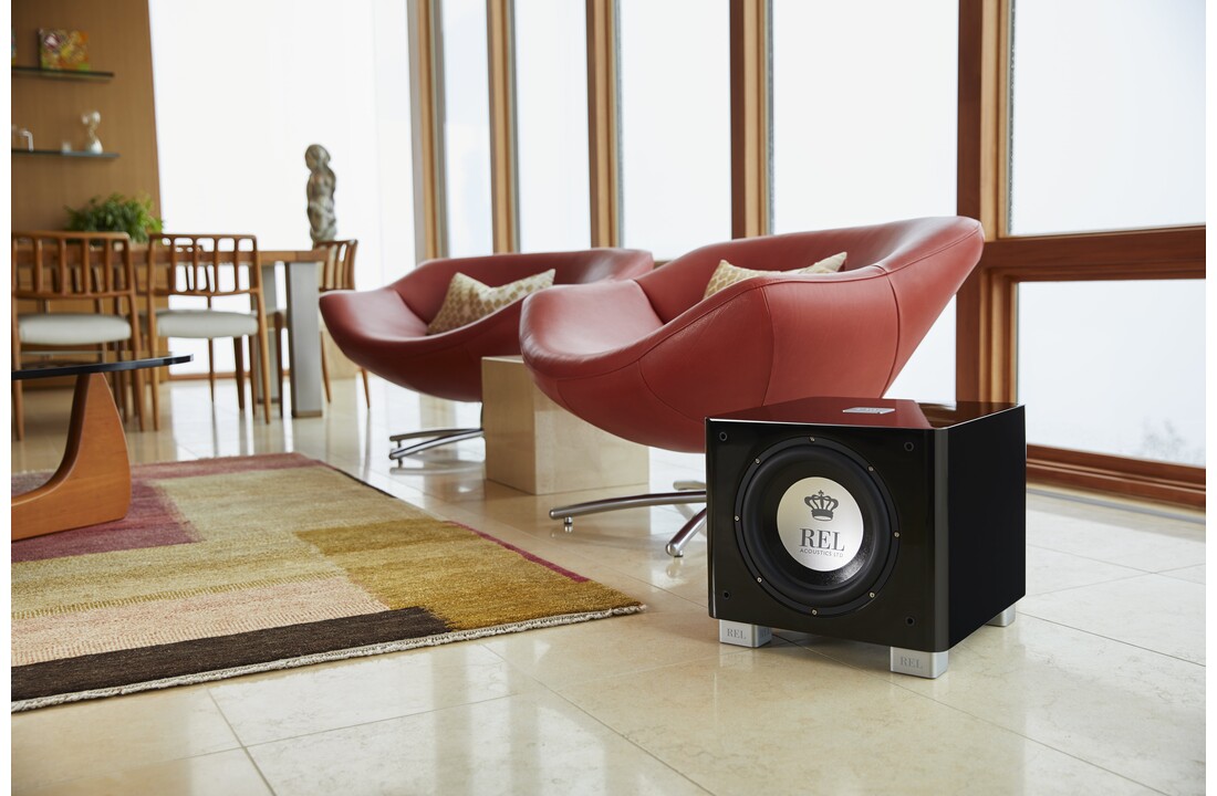 REL T9x Zwart - Subwoofer