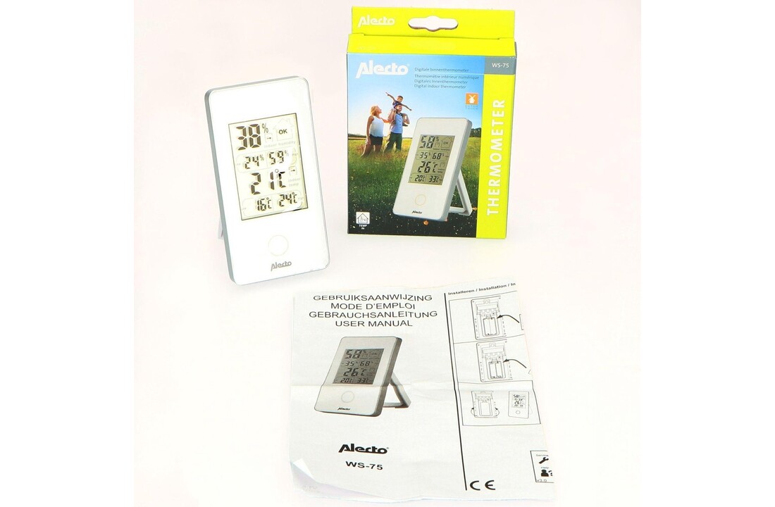Alecto WS-75 - Binnenthermometer