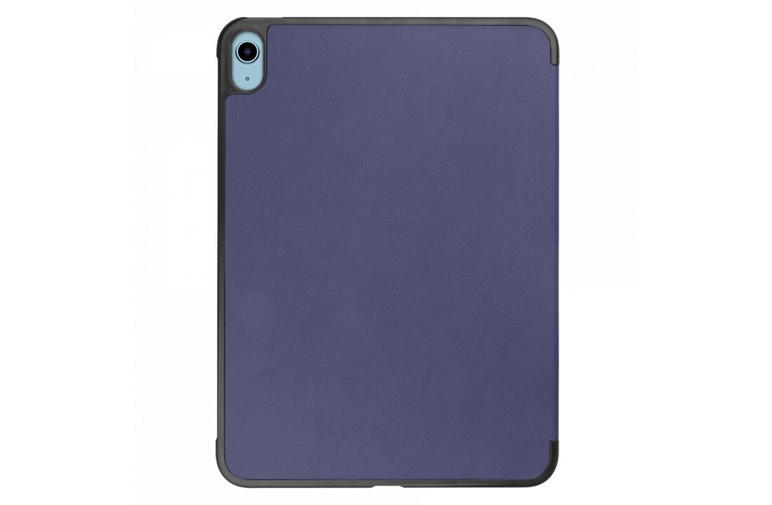 Just in Case Smart Tri-Fold Case - Apple iPad 2022 - Blauw - Tablethoes