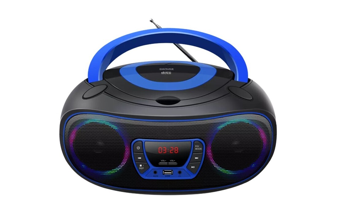 Denver TCL-212BTBU Blauw - Radio