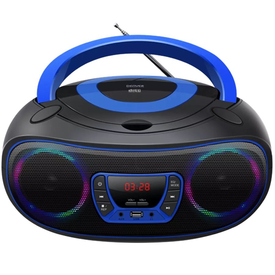 Denver TCL-212BTBU Blauw - Radio