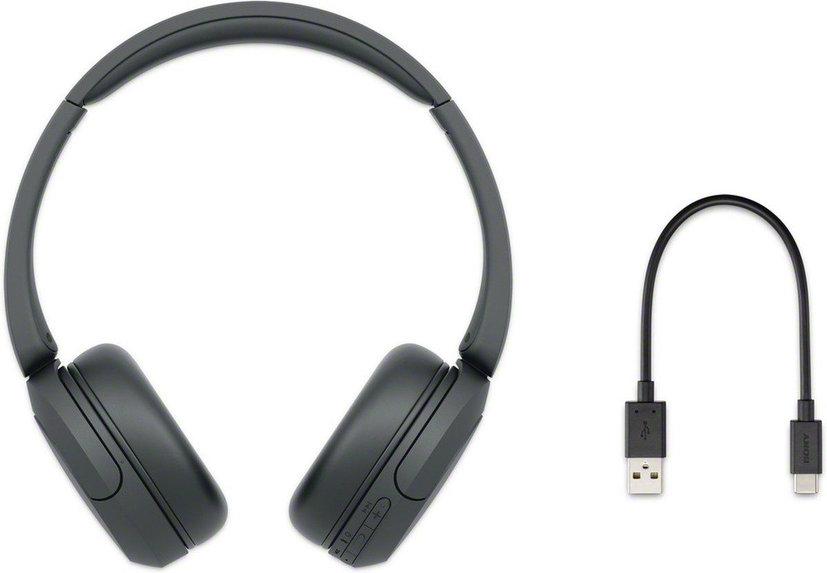 Sony WH-CH520 Zwart - Draadloze koptelefoon