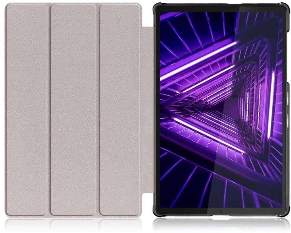 Just in Case Smart Tri-Fold Case - Lenovo M10HD - Grijs - Tablethoes