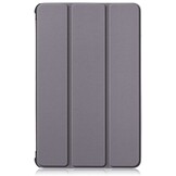 Just in Case Smart Tri-Fold Case - Lenovo M10HD - Grijs - Tablethoes
