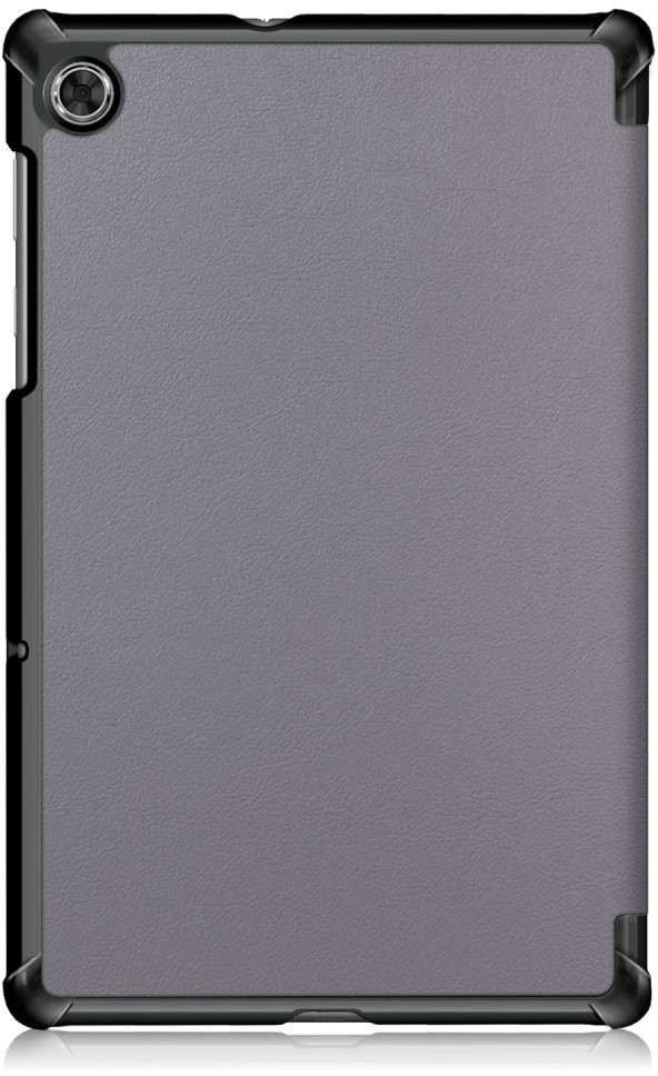 Just in Case Smart Tri-Fold Case - Lenovo M10HD - Grijs - Tablethoes