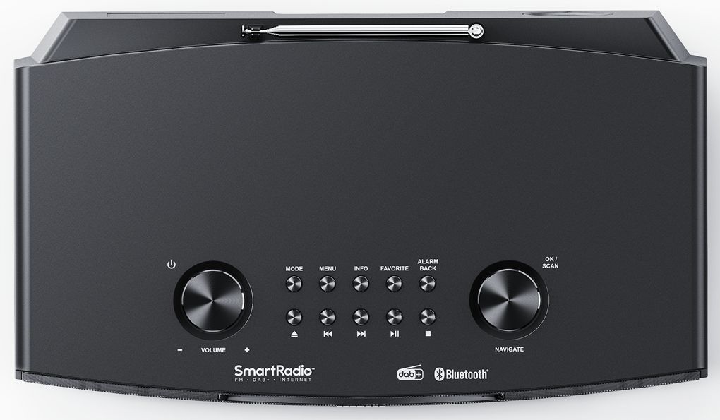 Kenwood CR-ST700SCD Zwart - Radio