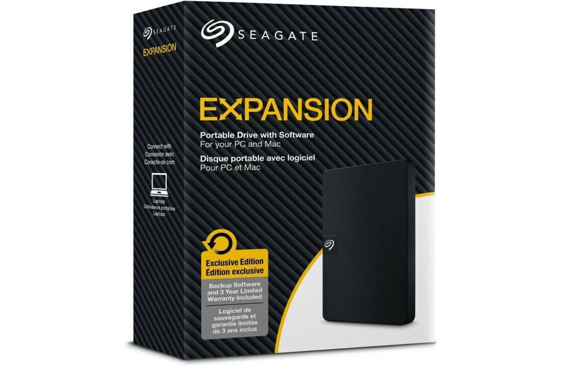 Seagate Expansion Portable USB 3.0 1TB - Externe schijf
