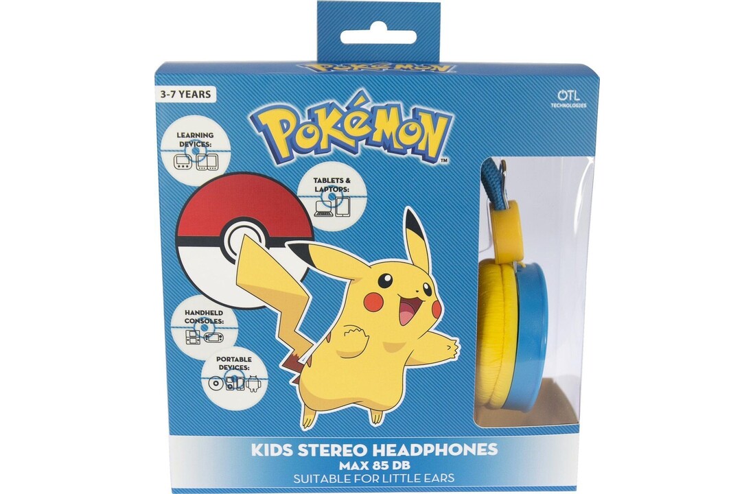 OTL Pokémon Pikachu - Kinder koptelefoon