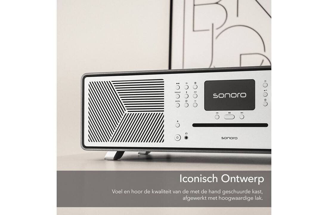Sonoro Meisterstuck II Gen.2 Mat grafiet - Radio