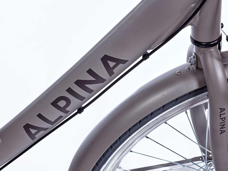 Alpina Clubb meisjesfiets 24 inch Vintage Gold Matt R3