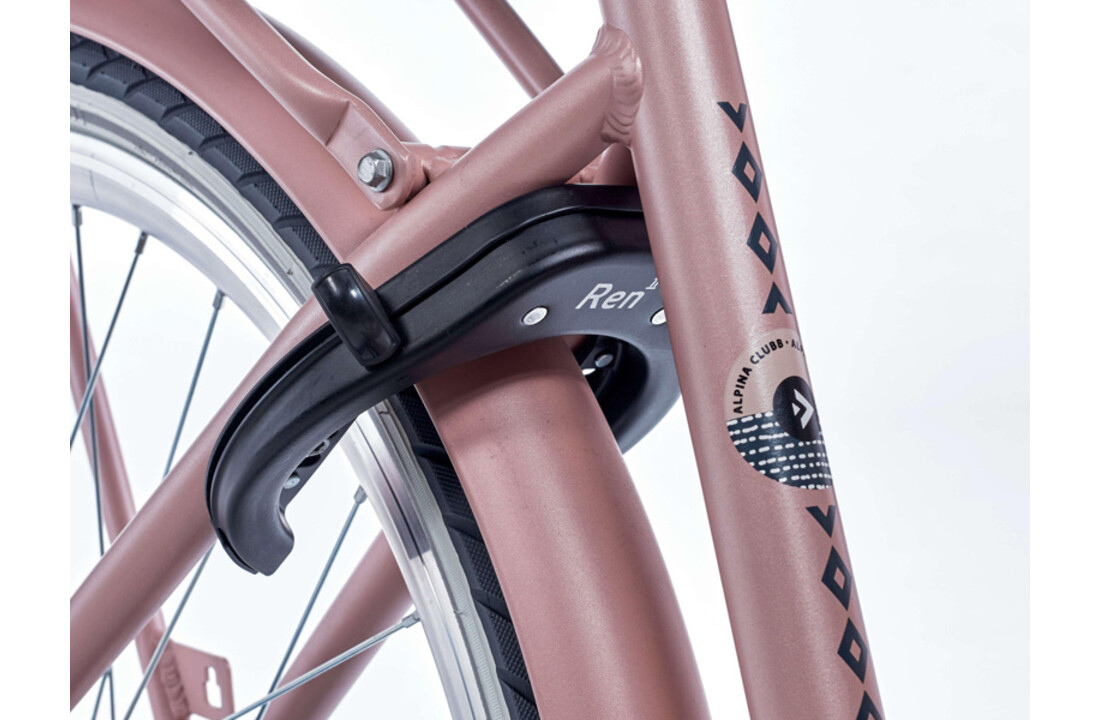 Alpina Clubb meisjesfiets 24 inch Desert Pink Matt R3