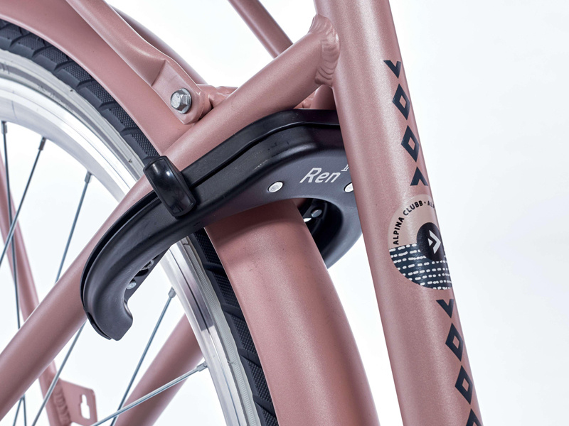 Alpina Clubb meisjesfiets 24 inch Desert Pink Matt R3