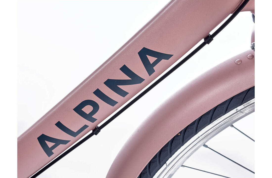 Alpina Clubb meisjesfiets 24 inch Desert Pink Matt R3