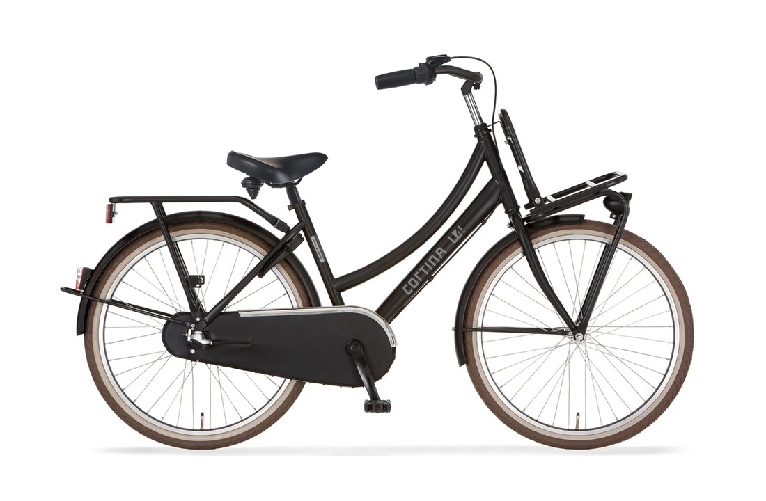 Cortina U4 Mini M24 RN3 meisjesfiets -Jet Black Matte