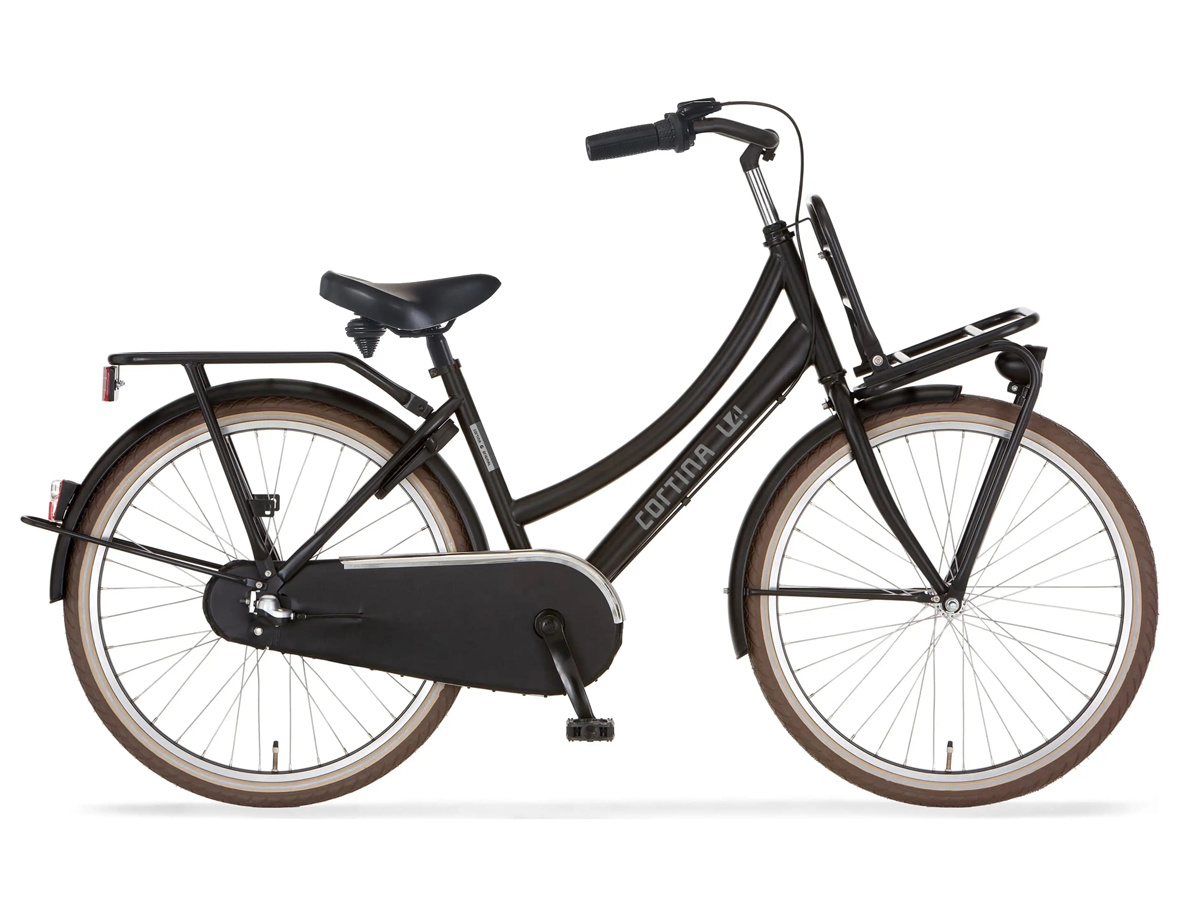 Cortina U4 Mini M24 RN3 meisjesfiets -Jet Black Matte