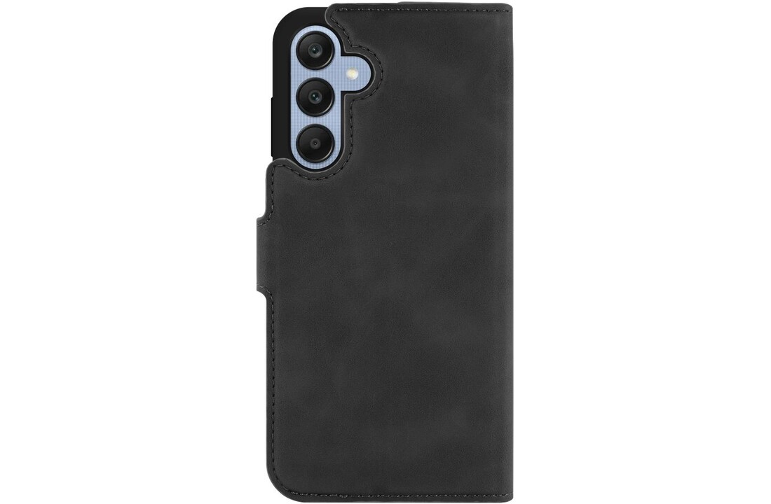 Just In Case Samsung Galaxy A25 Premium Wallet Folio Zwart - Telefoonhoesje