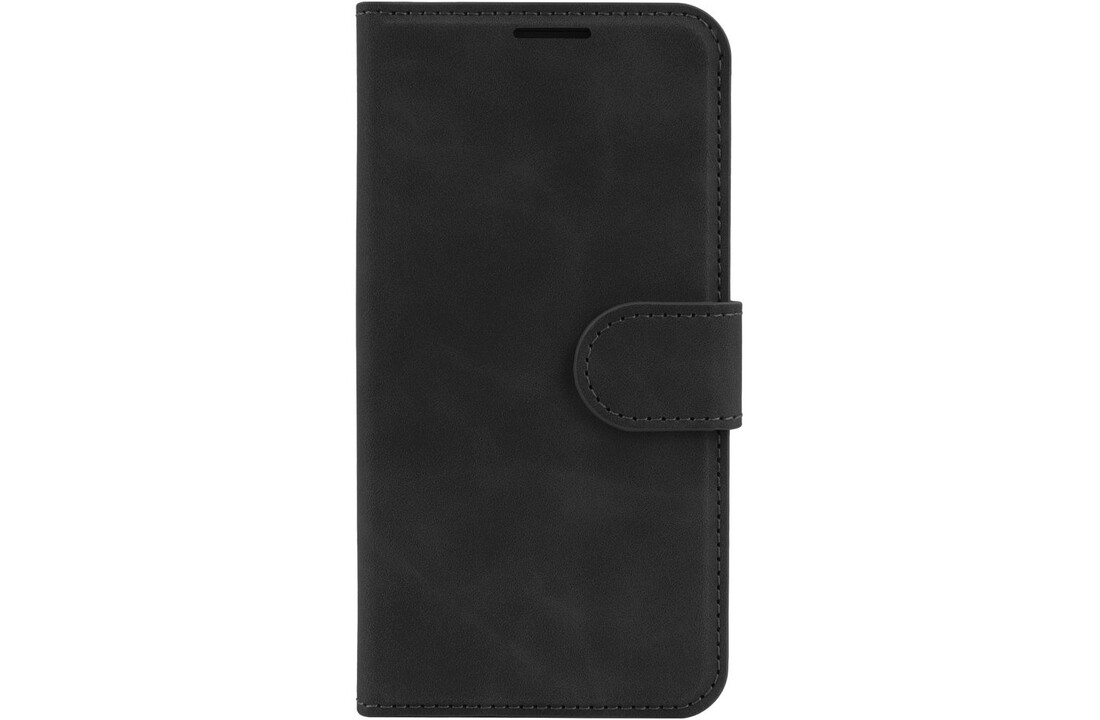 Just in Case iPhone 16 Premium Wallet Case Zwart - Telefoonhoesje