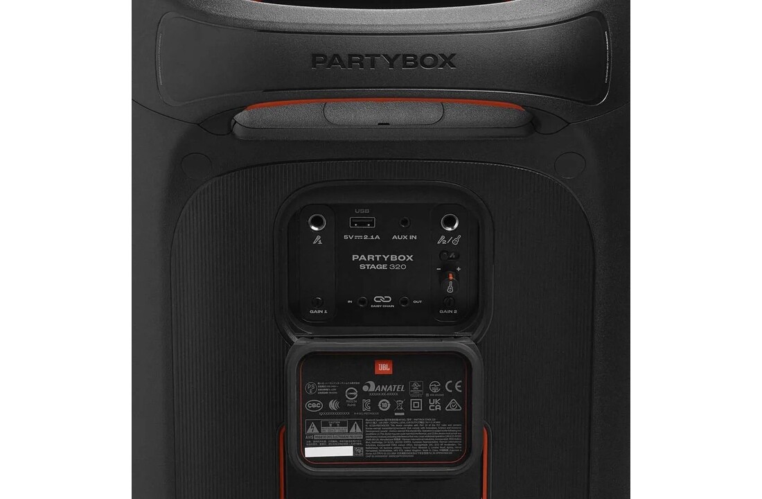 JBL PartyBox Stage 320 - Draadloze speaker.