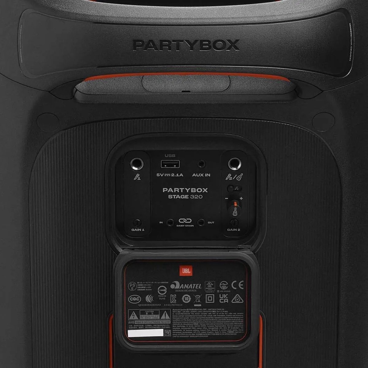 JBL PartyBox Stage 320 - Draadloze speaker.