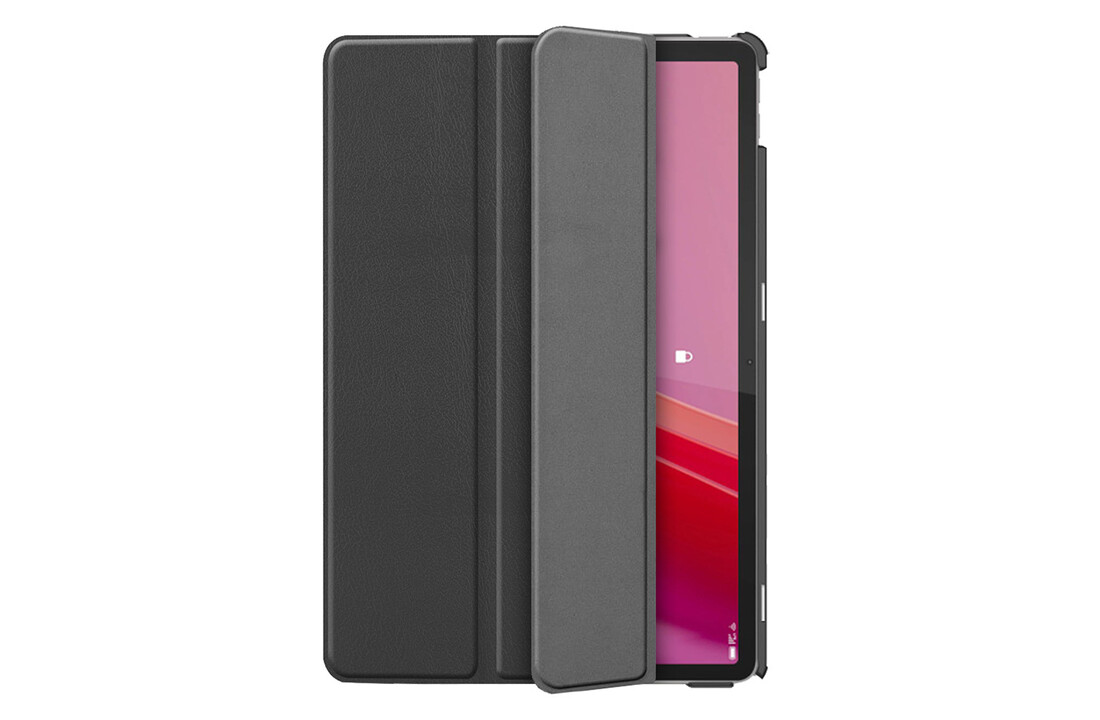 Just in Case Lenovo Tab M11 Smart Tri-Fold Case Zwart - Tablethoes