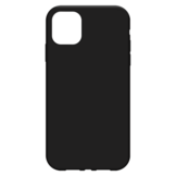 Just in Case iPhone 11 Soft TPU Case Zwart - Telefoonhoesje