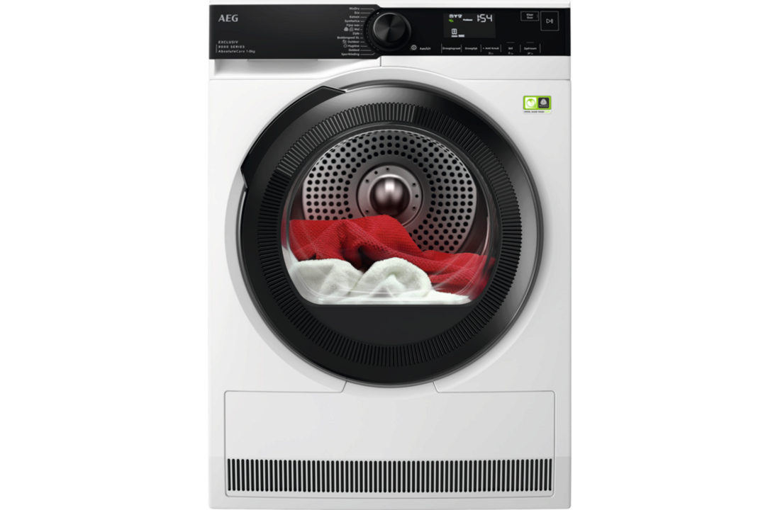 AEG TR86TRIER 8000 Serie AbsoluteCare - Warmtepompdroger